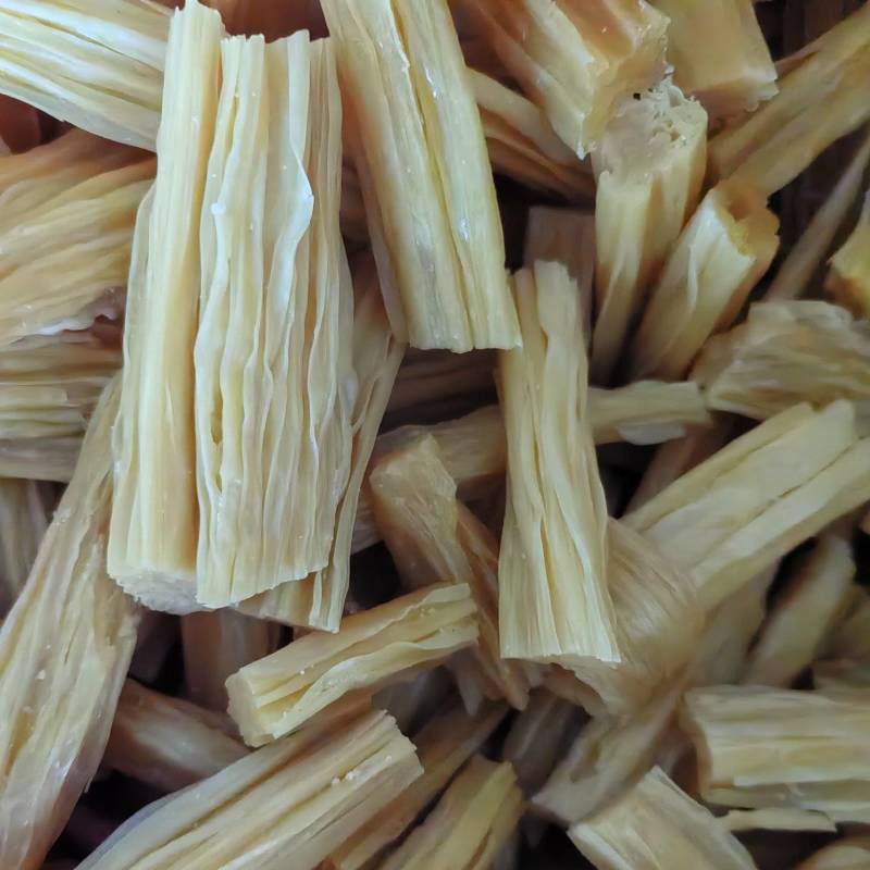 手工头层腐竹段，自产自销，货源充足，质量好，干度好