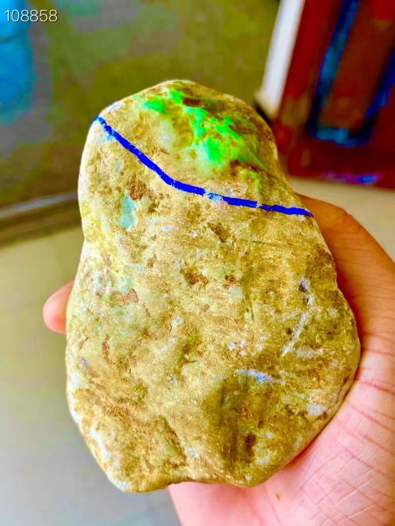 翡翠岩石