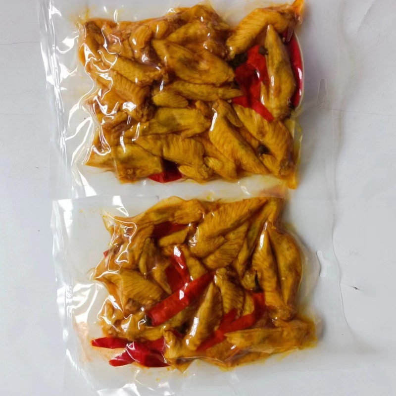 重庆口味开袋即食香辣翅尖400克g厂家直销可贴牌可代发.