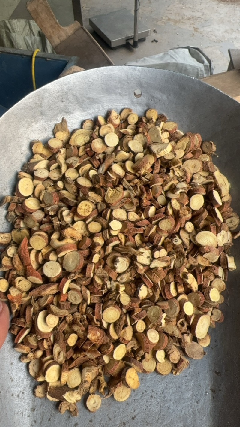 （新货甘草片）甘肃甘草片红皮甘草实拍多种规格