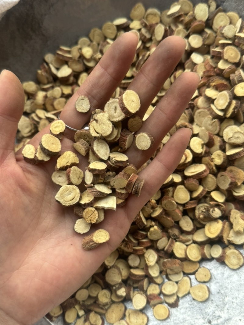 （新货甘草片）甘肃甘草片红皮甘草实拍多种规格