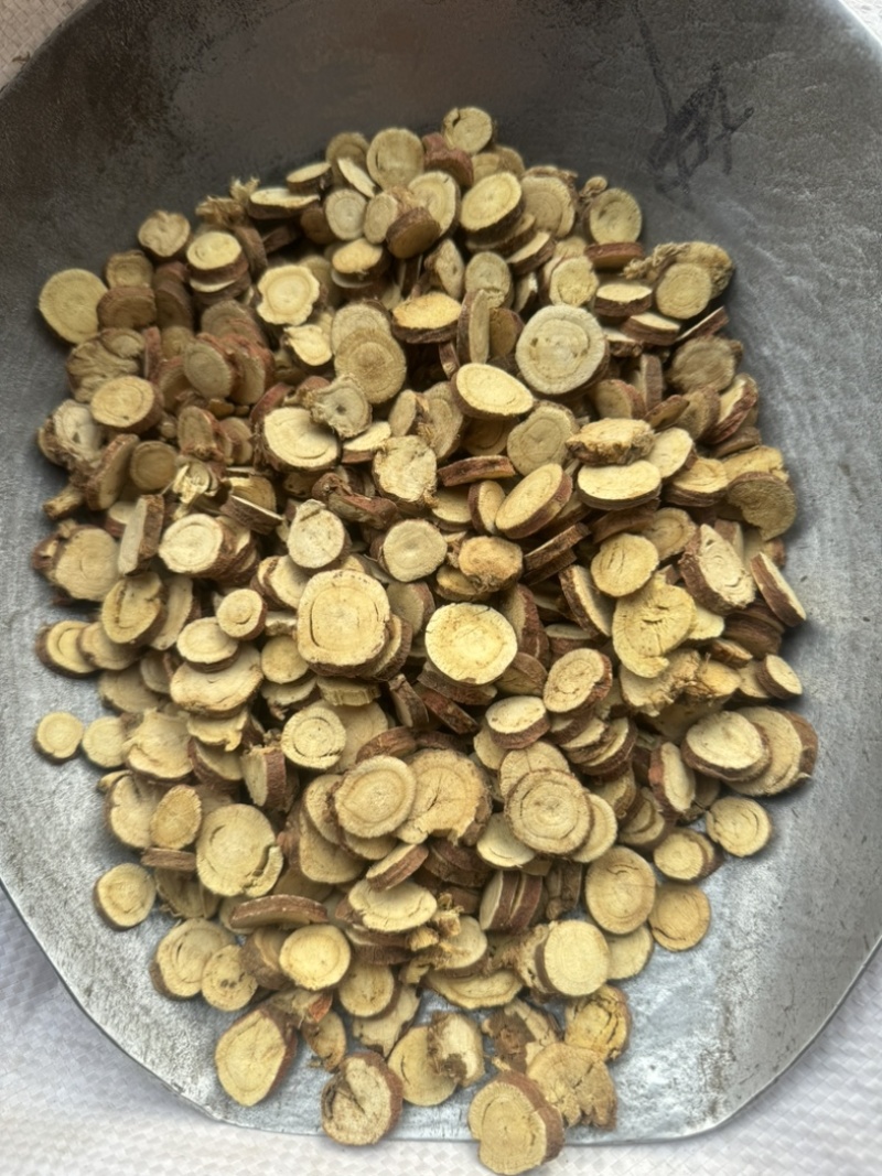 （新货甘草片）甘肃甘草片红皮甘草实拍多种规格
