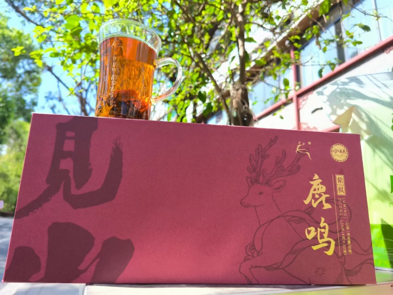 鹿鸣紫枞50克袋装四川宜宾珙县清明前特级高山云雾茶