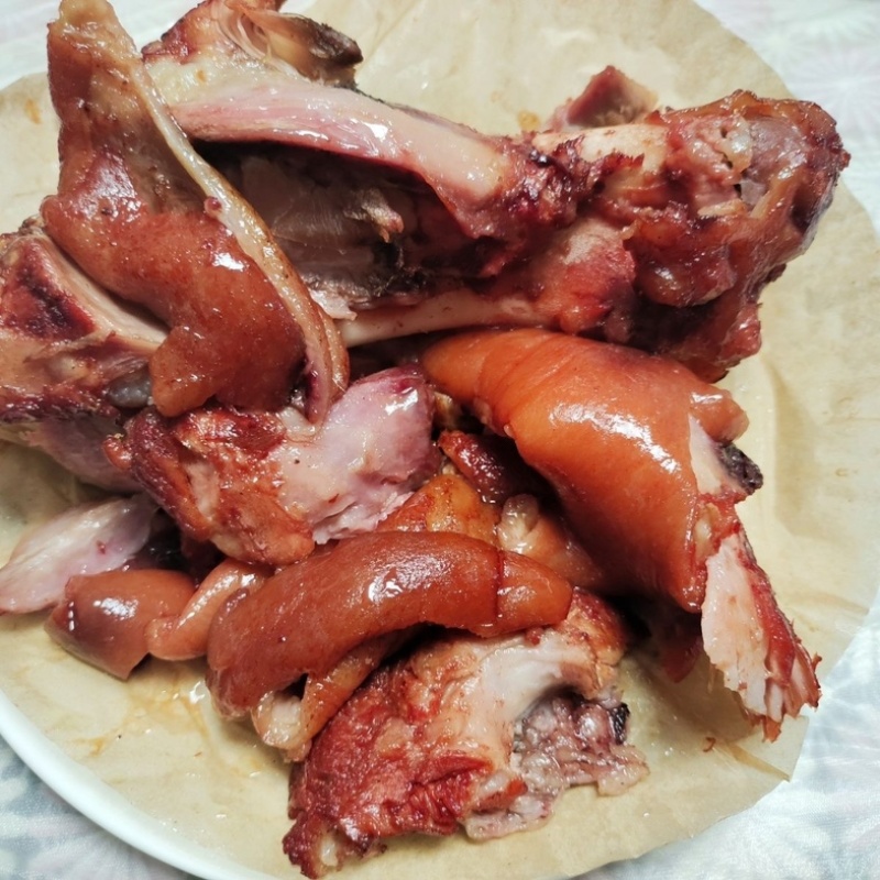 【红烧肘子】熏肘子山东滨州精品熟食保质保量对接餐饮酒店