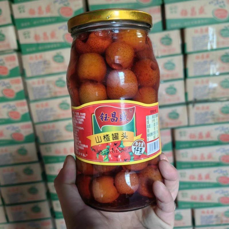 精品水果罐头山楂罐头厂家直发品质保证量大从优