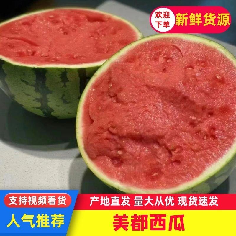 [美都西瓜批发]云南德宏瑞丽市西瓜 0.20元/斤精品美都西瓜， _ 一亩田
