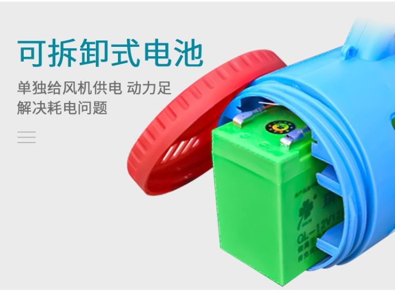 电动喷雾器送风筒农用高压消毒弥雾机打药机风式园林雾化