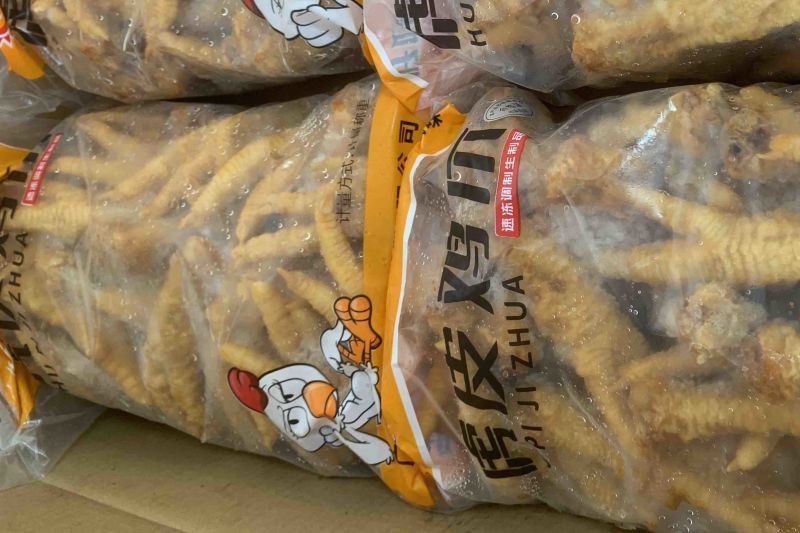 油炸凤爪/虎皮凤爪/虎皮长鸡脚（大脚，小脚，A级货源