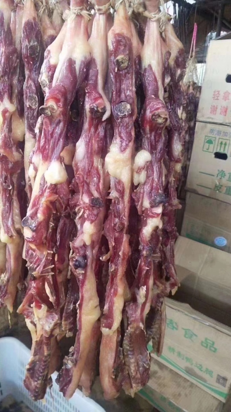 农家烟熏腊鸭条（直供销售）