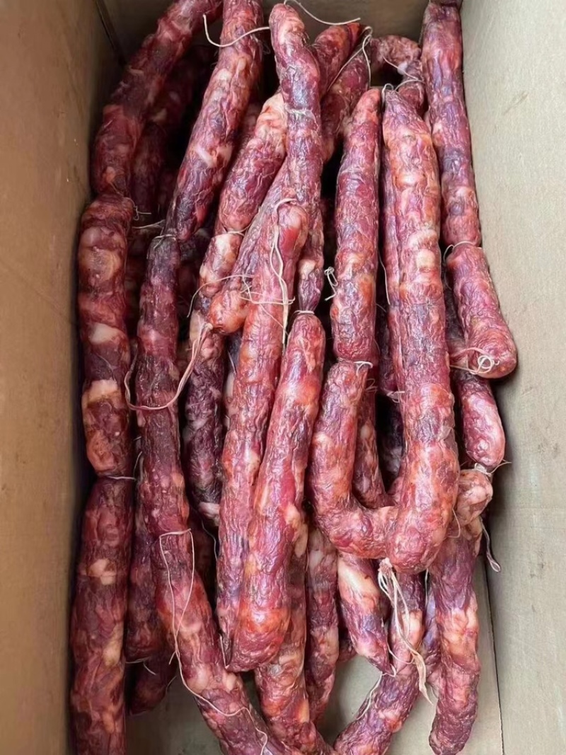 手工香肠（麻辣味原味广味）一手工厂地毯展会新模式