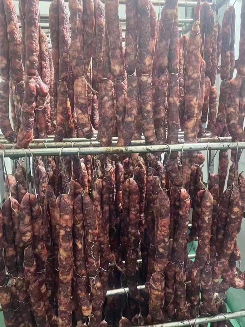 手工香肠（麻辣味原味广味）一手工厂地毯展会新模式
