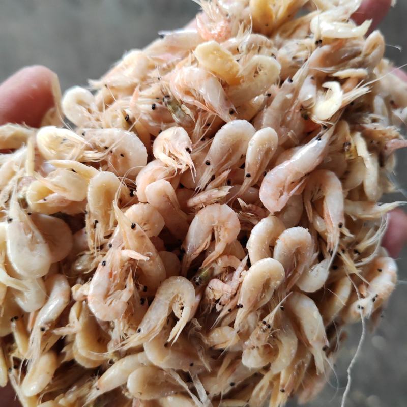蹦虾崩虾小白虾油炸原料