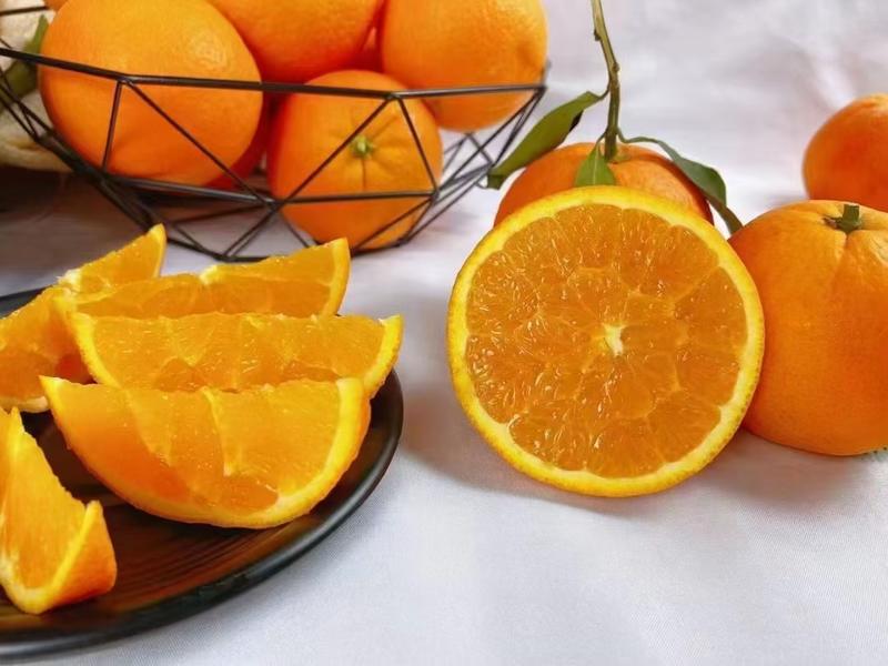 【热卖】伦晚脐橙纯甜入口化渣可视频看货产地直销