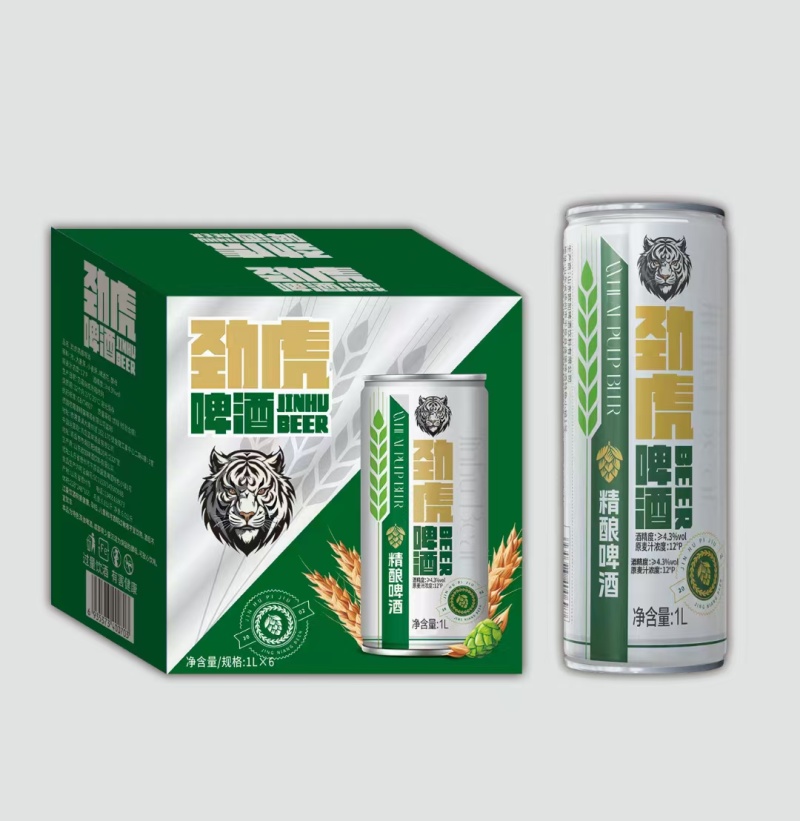 12度精酿原浆。浓浓的麦香味。原浆高端上档次。