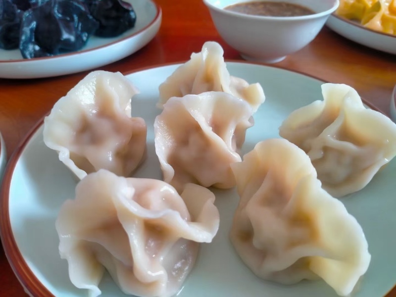 手工水饺，海鲜水饺