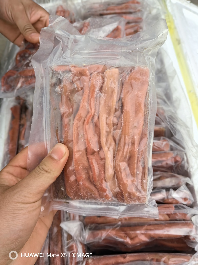 新鲜海肠鲜活现杀速冻海肠皮200g大连海肠捞饭半成品原料