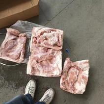 出售牧原带皮前上肉最后12吨规格：25公斤6-7片