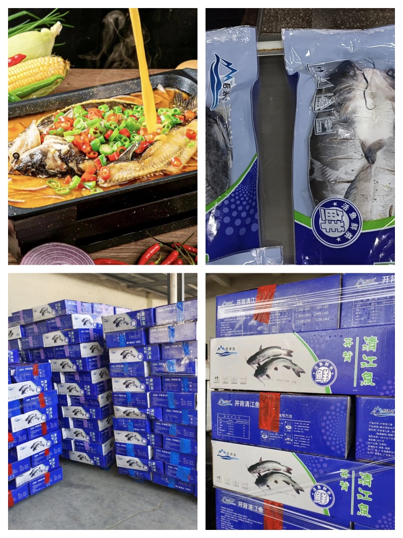 开背鱼，鮰鱼烤鱼店火爆单品价格便宜规格全好吃不贵