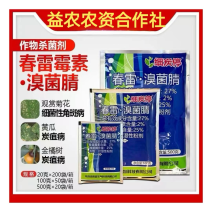 汤普森细炭停27%春雷溴菌晴细菌性角班病