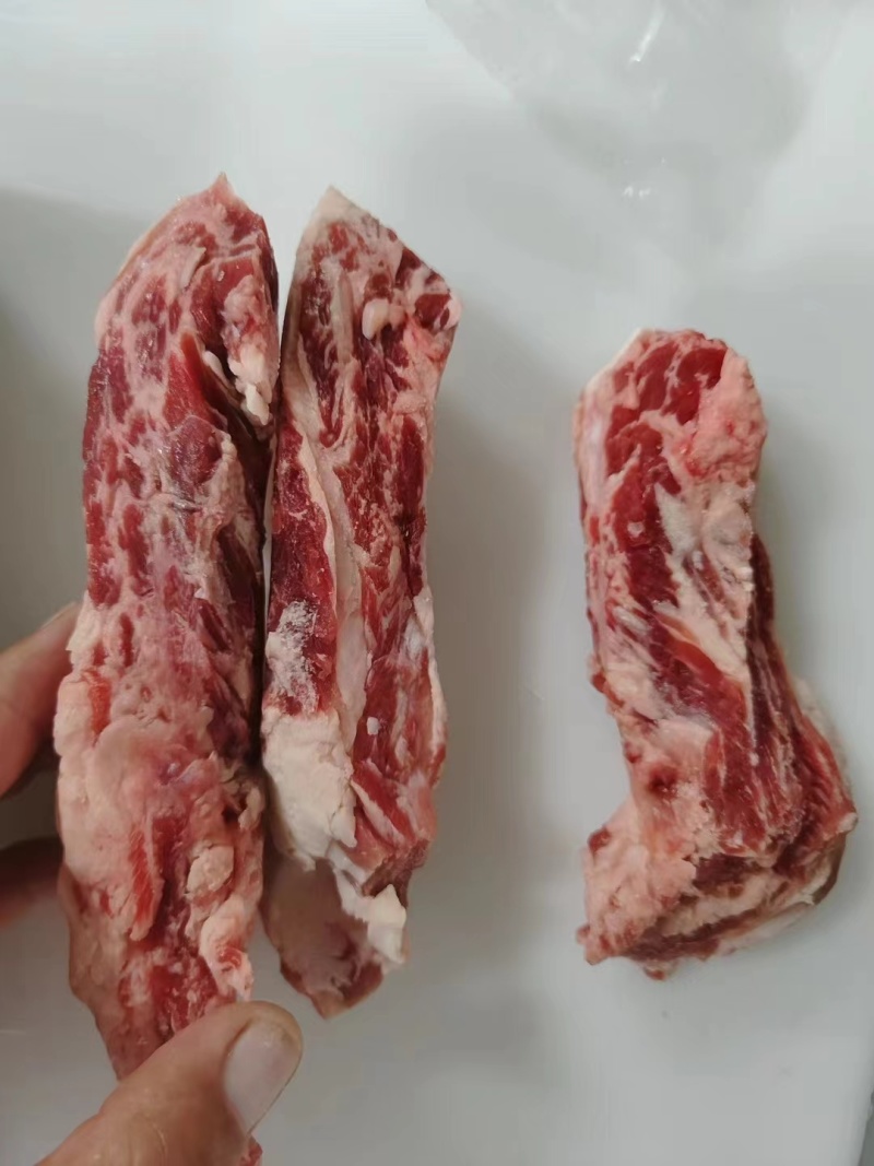 纯干安格斯谷饲牛肋条质量保证拒绝中间商赚差价