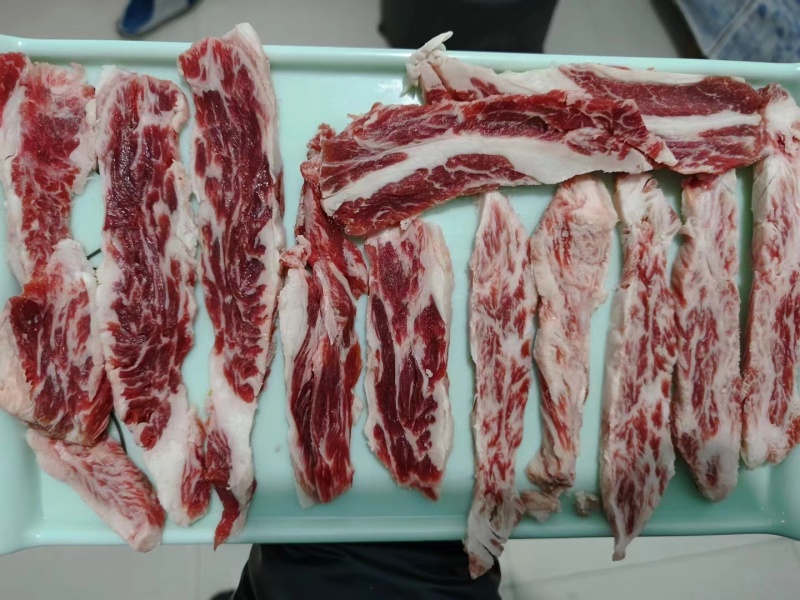 纯干安格斯谷饲牛肋条质量保证拒绝中间商赚差价