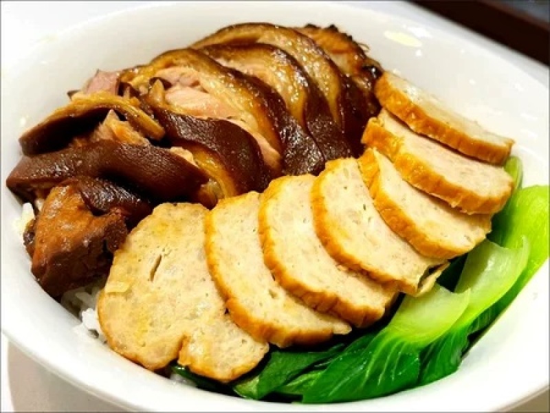 潮汕手工猪肉卷广章隆江猪脚饭汤粉世家肉饼商用配菜汕头特产