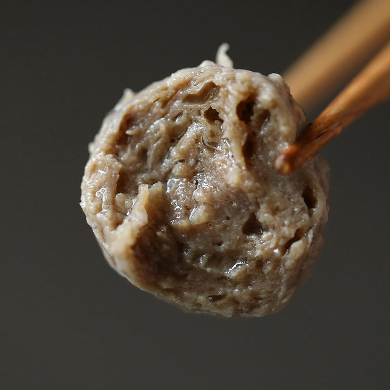 正宗潮汕牛肉丸牛筋丸火锅食材潮汕特产烧烤