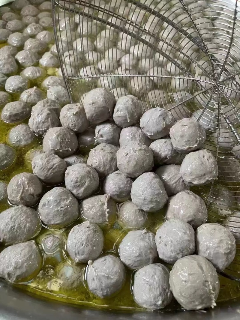 正宗潮汕牛肉丸牛筋丸火锅食材潮汕特产烧烤