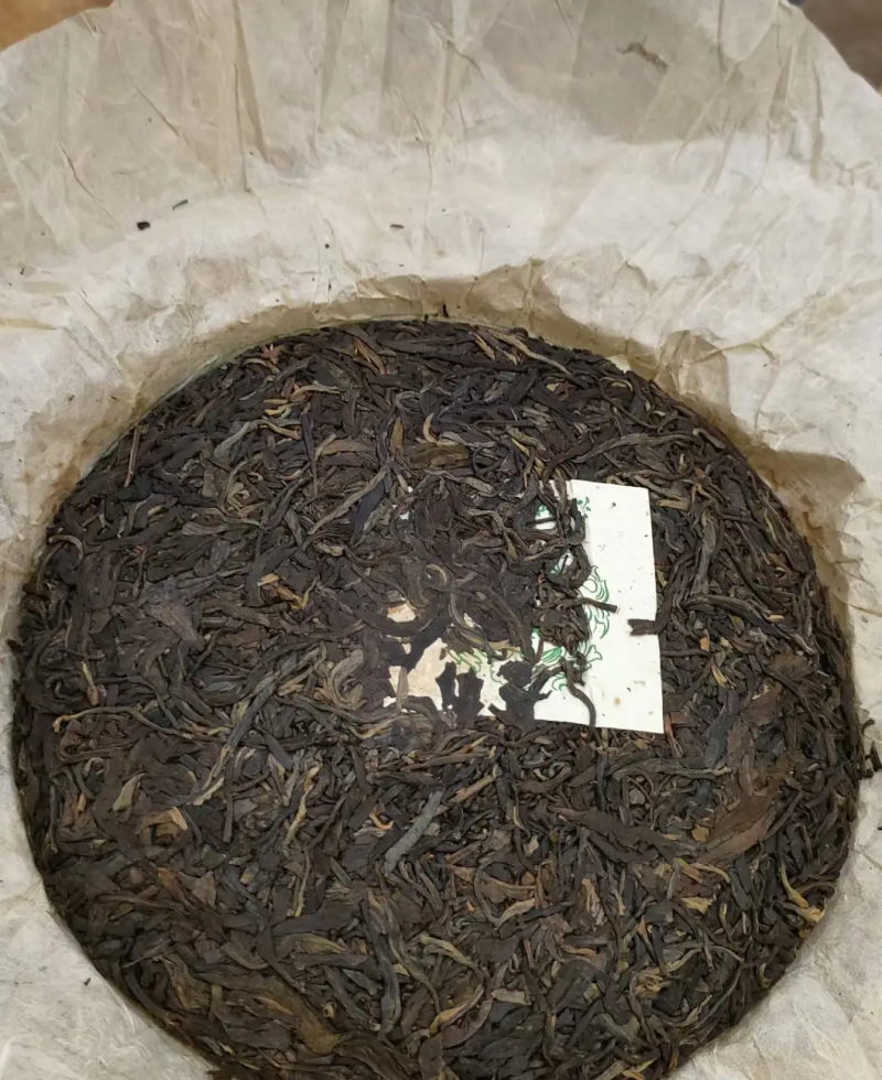 江城圆茶357克生茶茶饼直播剩下的尾货现急需资金周