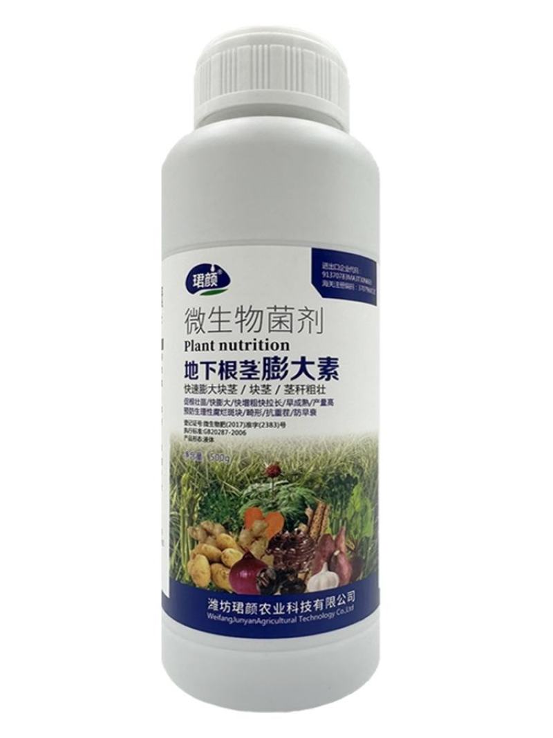 寿光珺颜地下根茎膨大素快速膨大茎秆粗壮山药马铃薯葱姜蒜等