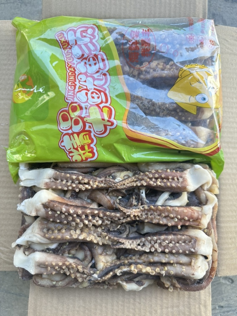 纯干原汁小板北太鱿鱼须，原汁无泡发，5公斤一件