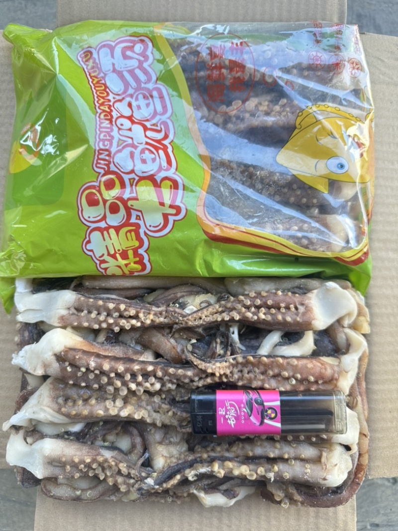 纯干原汁小板北太鱿鱼须，原汁无泡发，5公斤一件