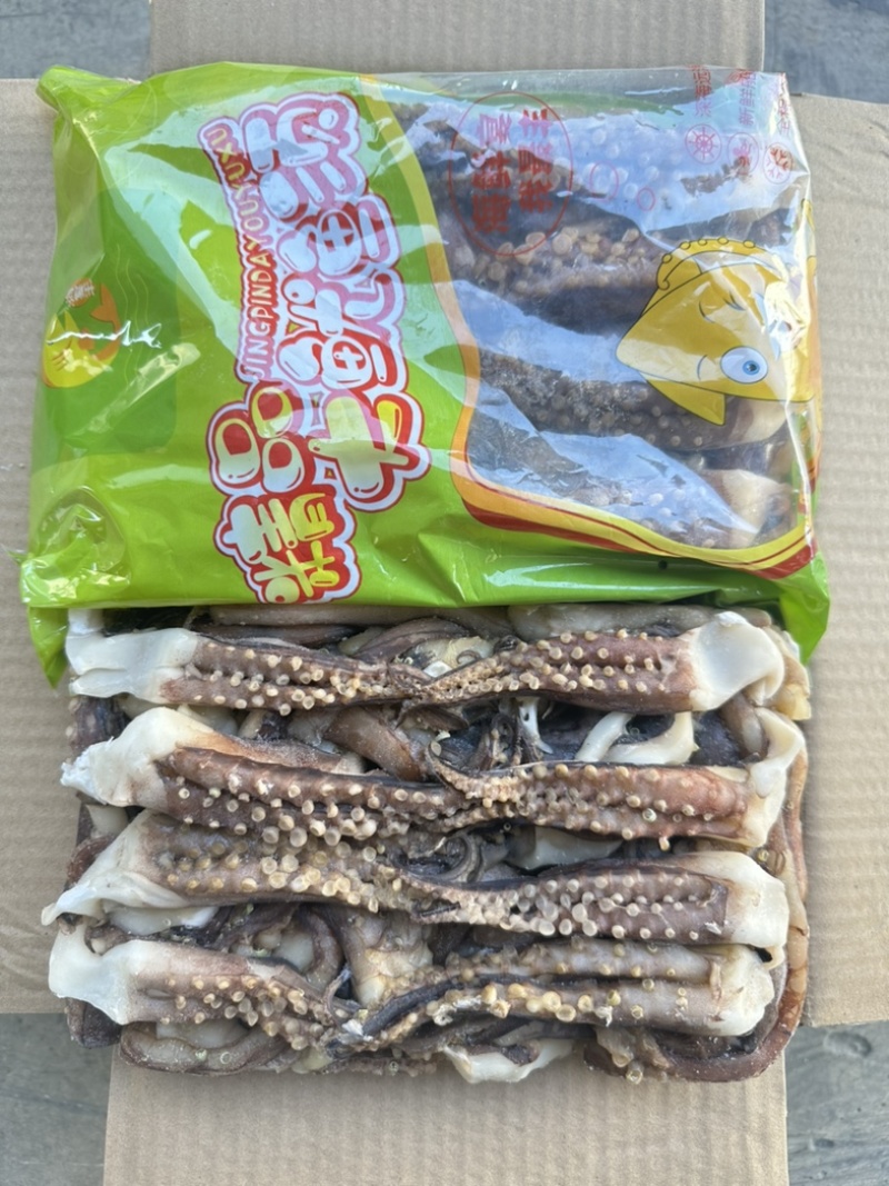 纯干原汁小板北太鱿鱼须，原汁无泡发，5公斤一件