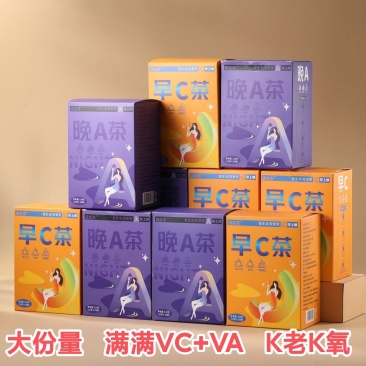 早C晚A柠檬刺梨养生茶茶叶刺梨桑葚枸杞组合独立包装娇颜花