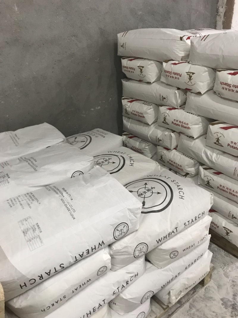 优质古厨双箭小麦淀粉点心糕点小麦粉面粉重量20KG
