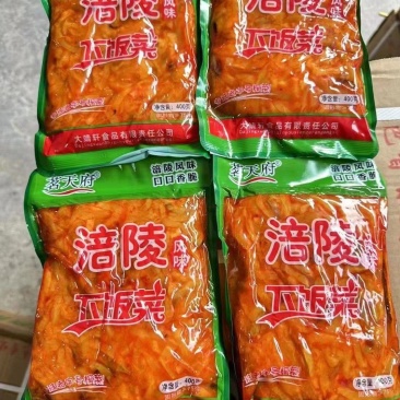 榨菜涪陵风味榨菜茗天府榨菜超市地摊