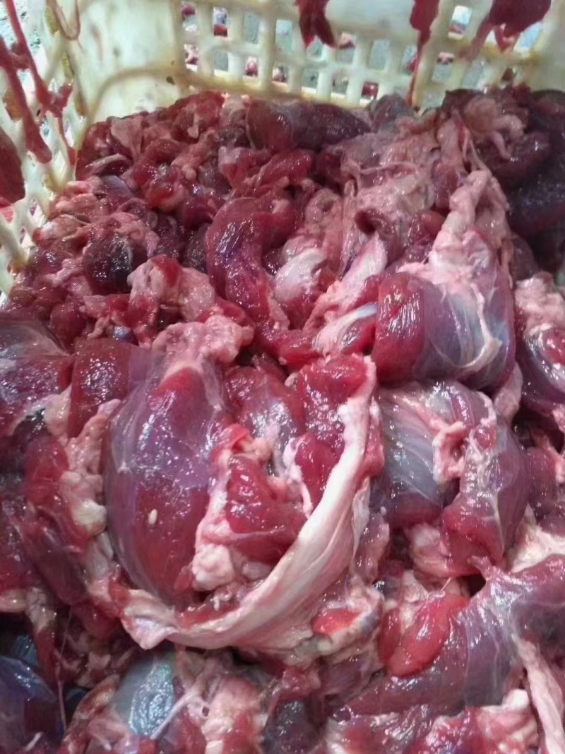 牛肉，纯干精选大块牛碎肉，牛刮骨肉