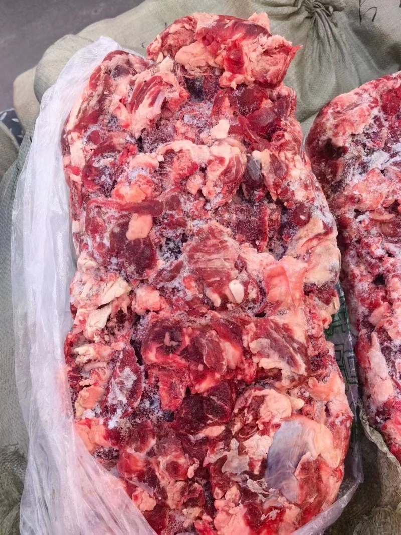 牛肉，纯干精选大块牛碎肉，牛刮骨肉