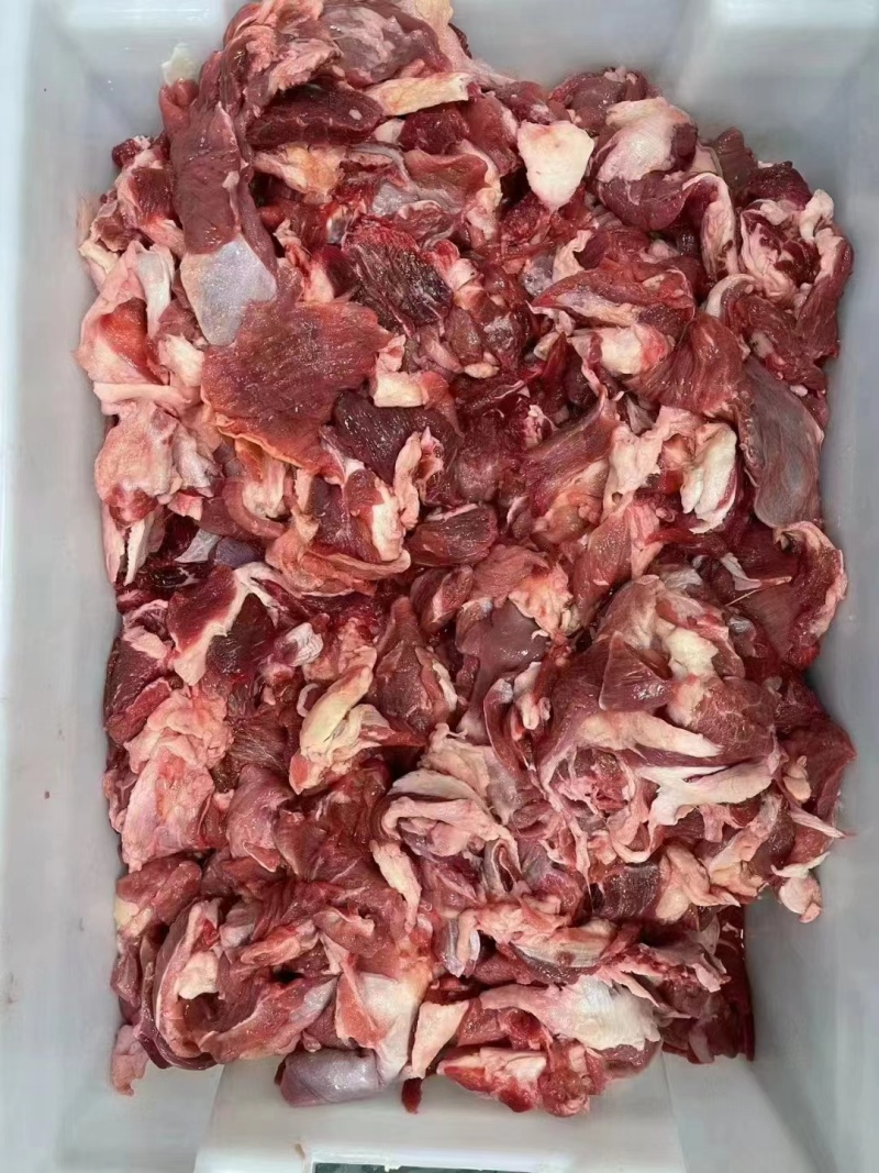 牛肉，纯干精选大块牛碎肉，牛刮骨肉