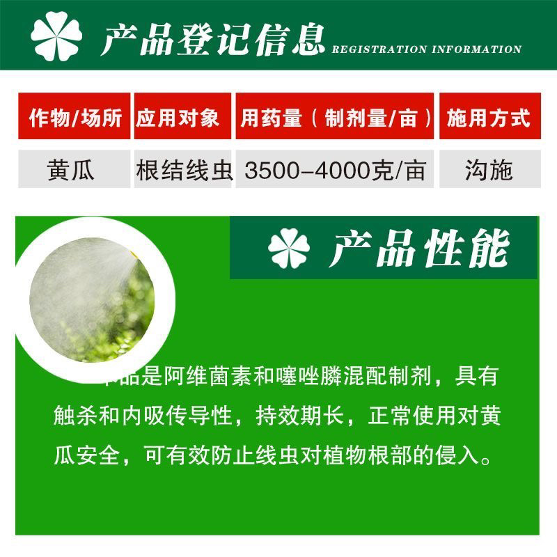 5%阿维·噻唑膦根结线虫颗粒剂