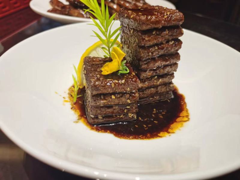 馋嘴豆干酒店婚宴特色食材成本低出菜快