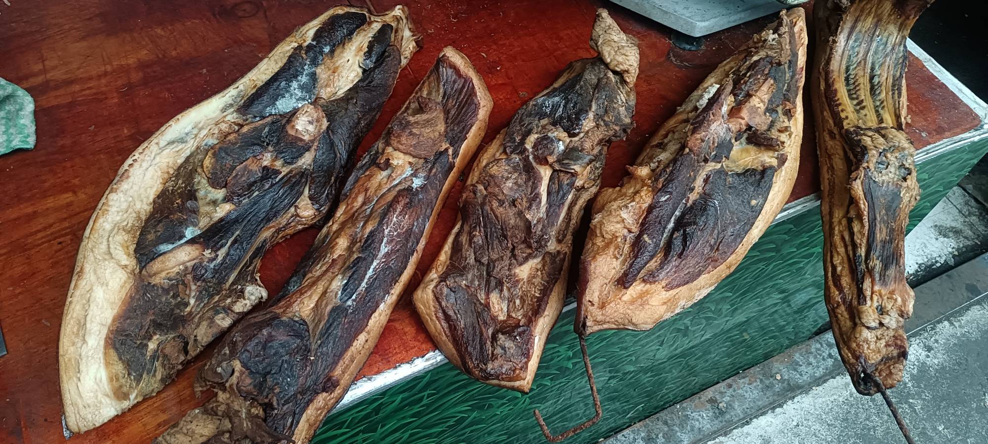豆米炒腊肠成品图