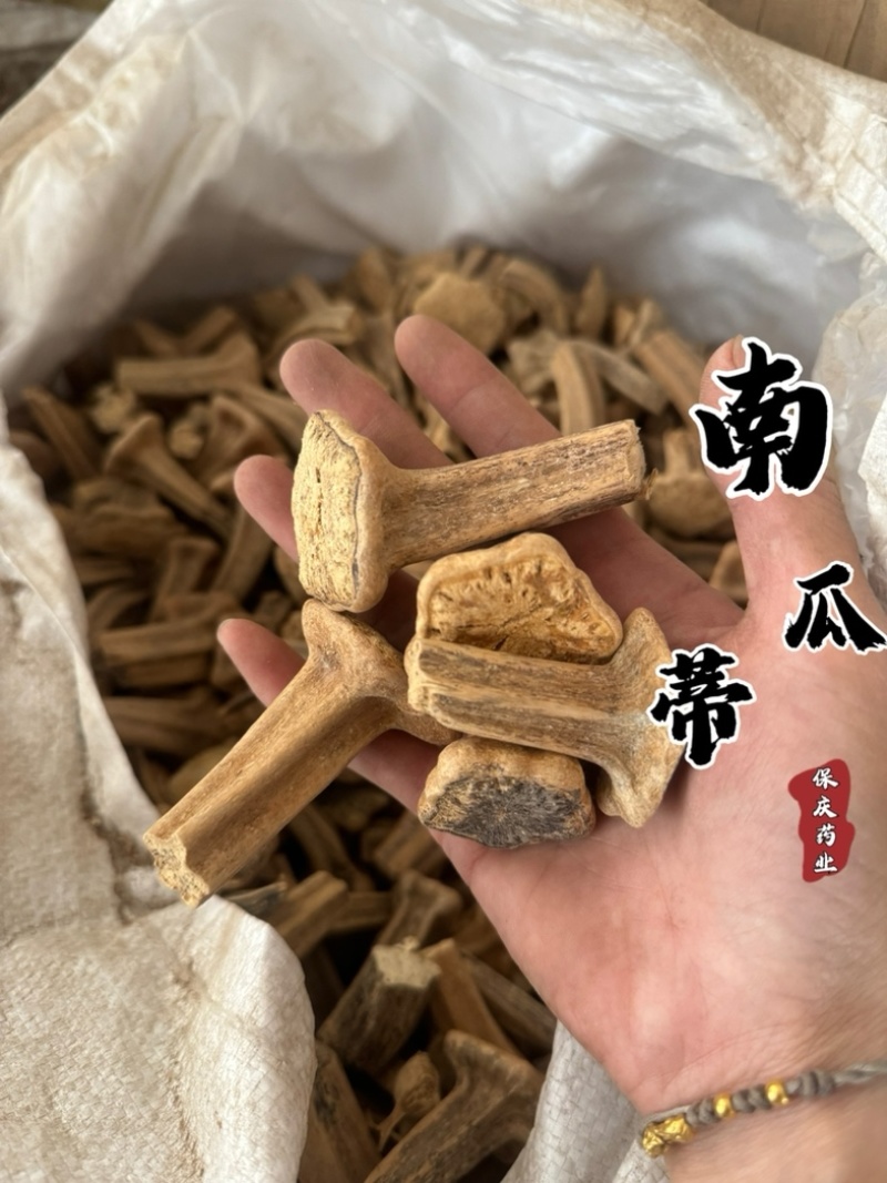 南瓜蒂老南瓜蒂南瓜把南瓜柄中药材