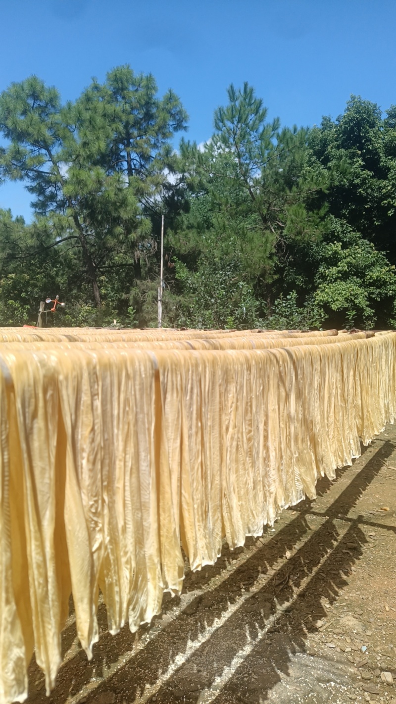 柴火手工腐竹，自家生产无黑科技，自然氧化色，健康食品。