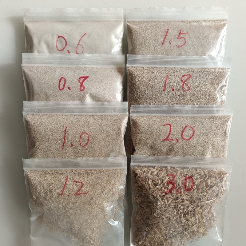米糠10目到300目稻壳粉统糠灰糠