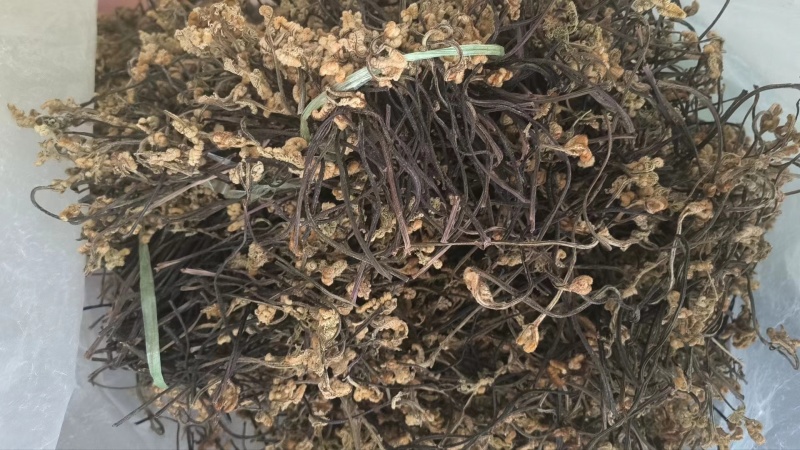 云南野生蕨菜干_自然晒干