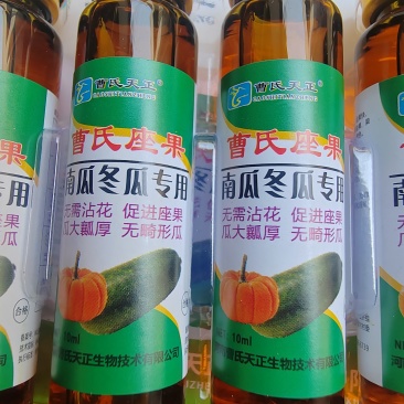 曹氏座果南瓜冬瓜专用无需沾花促进座果瓜大瓤厚无畸形