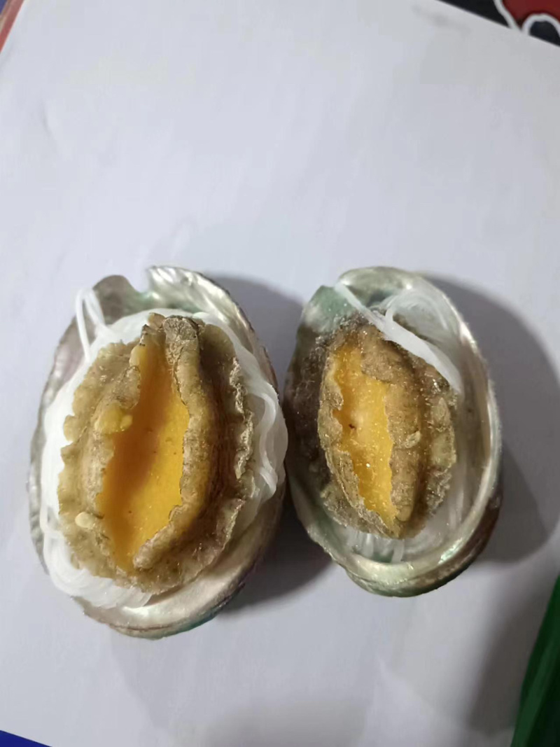 粉丝鲍鱼烧烤海鲜自助食材去内脏去牙齿蒜蓉粉丝鲍