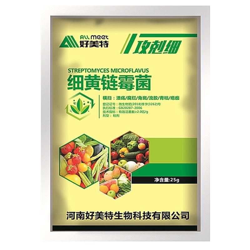 细黄链霉菌溃疡腐烂角斑疮痂细菌性病害
