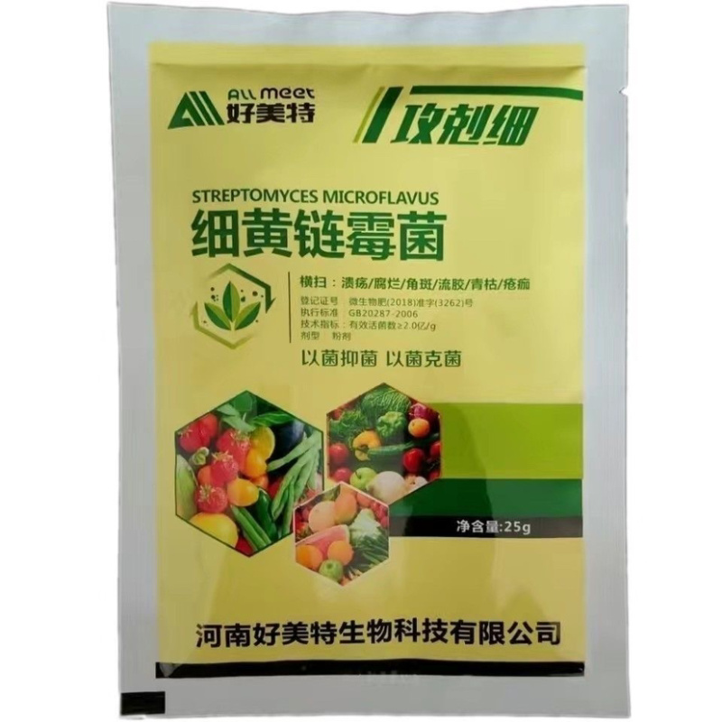 细黄链霉菌溃疡腐烂角斑疮痂细菌性病害